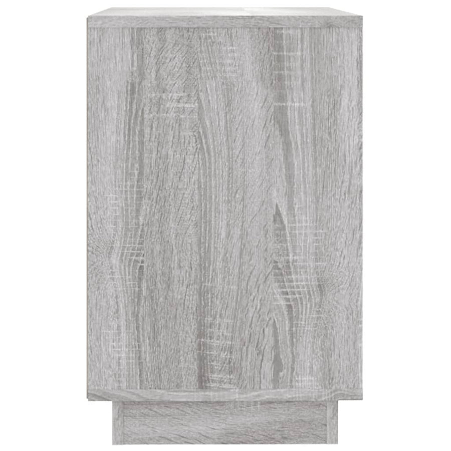 Dressoir 102X35X60 Cm Bewerkt Hout Grijs Sonoma Eikenkleurig