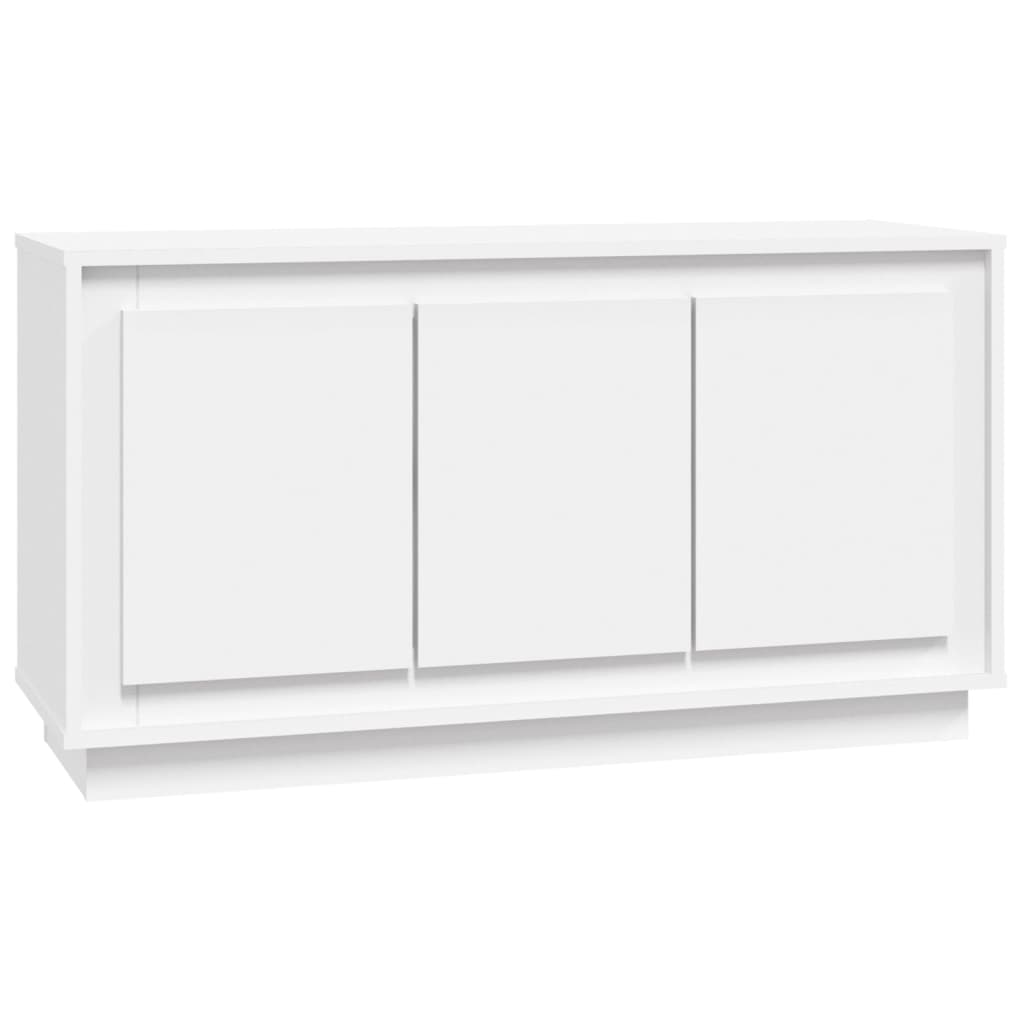Dressoir 02X35X55 Cm Bewerkt Hout Wit