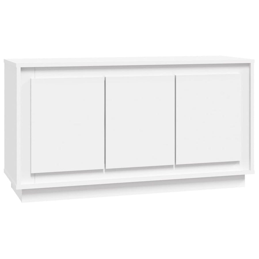 Dressoir 02X35X55 Cm Bewerkt Hout Wit