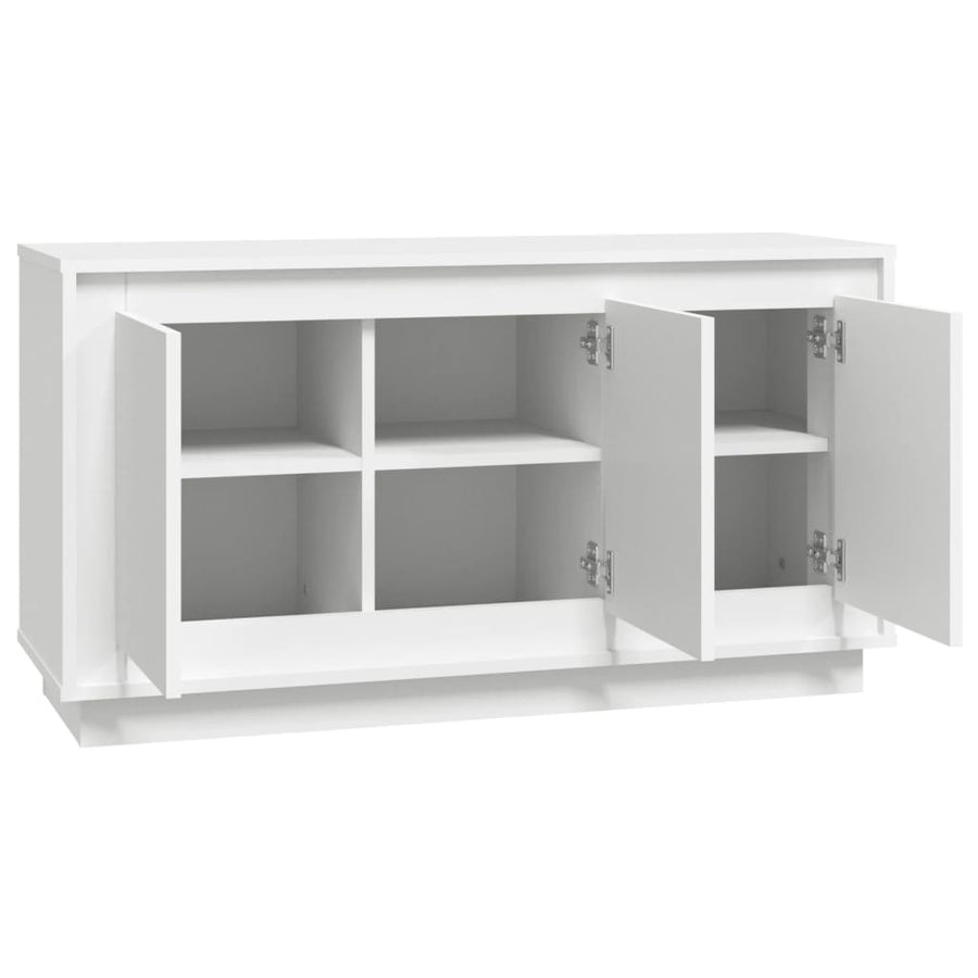 Dressoir 02X35X55 Cm Bewerkt Hout Wit