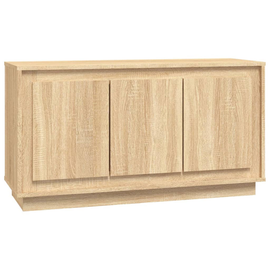 Dressoir 102X35X55 Cm Bewerkt Hout Sonoma Eikenkleurig