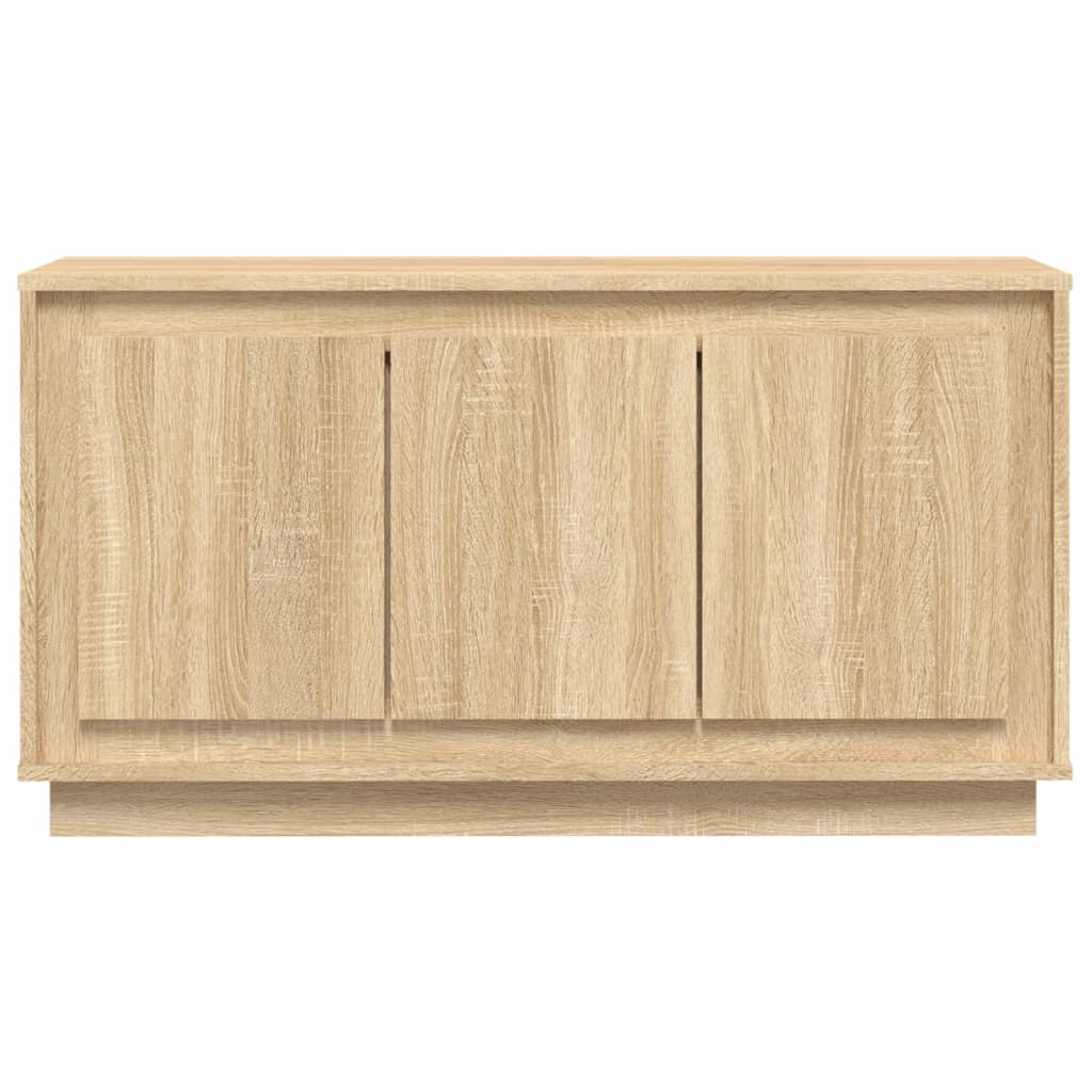 Dressoir 102X35X55 Cm Bewerkt Hout Sonoma Eikenkleurig