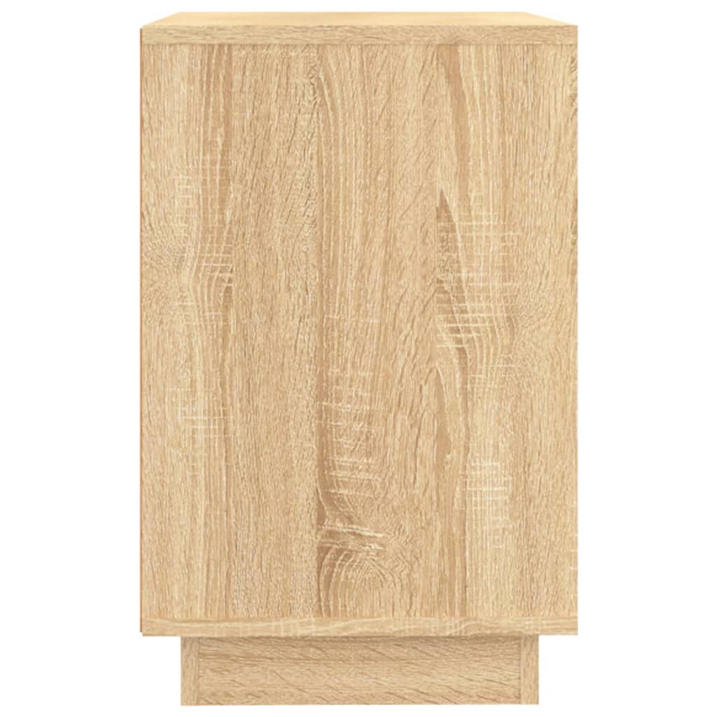 Dressoir 102X35X55 Cm Bewerkt Hout Sonoma Eikenkleurig