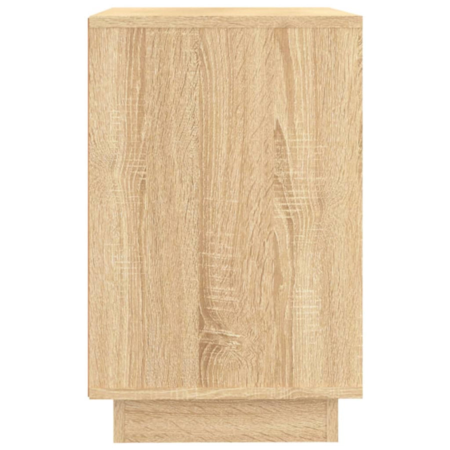 Dressoir 102X35X55 Cm Bewerkt Hout Sonoma Eikenkleurig