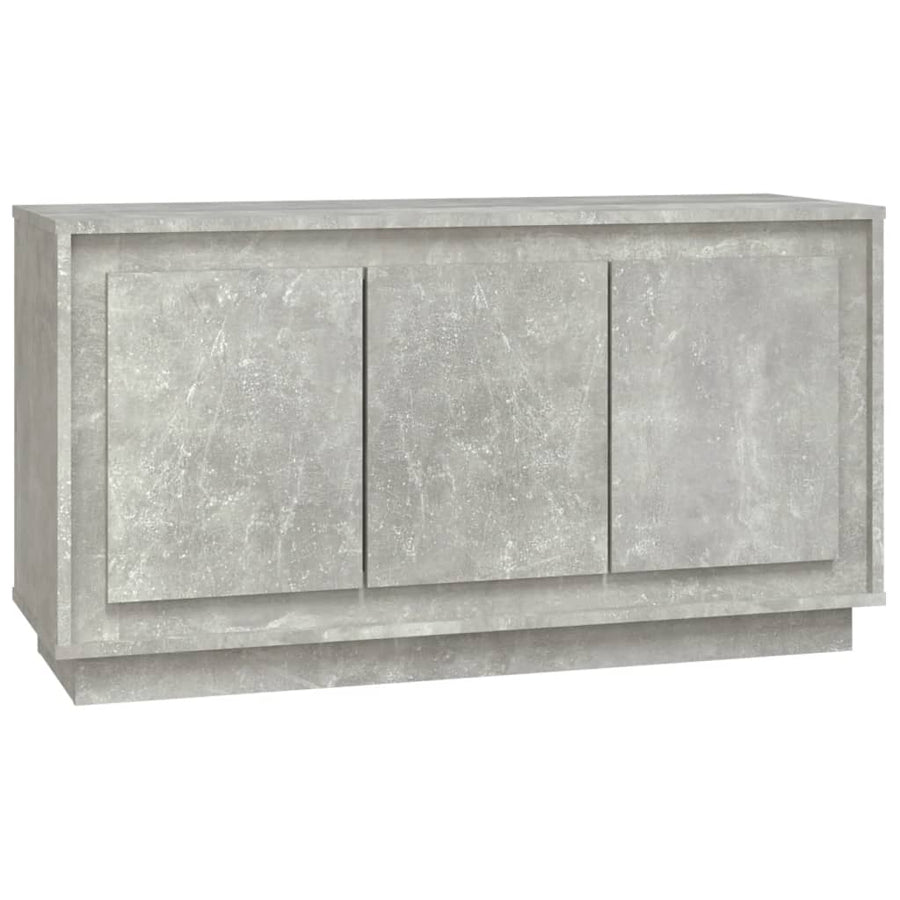 Dressoir 02X35X55 Cm Bewerkt Hout Betongrijs
