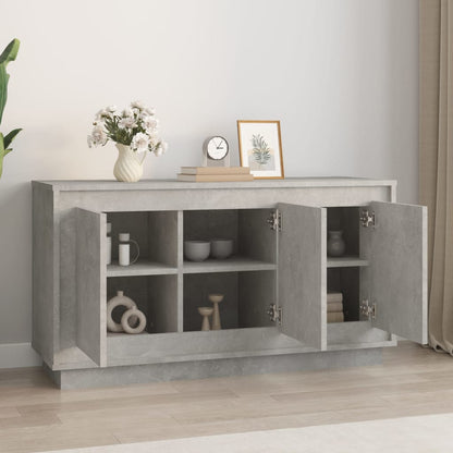 Dressoir 02X35X55 Cm Bewerkt Hout Betongrijs