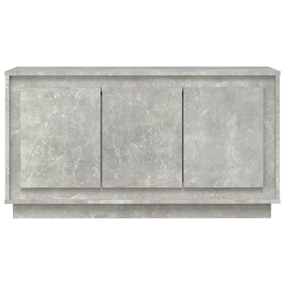Dressoir 02X35X55 Cm Bewerkt Hout Betongrijs