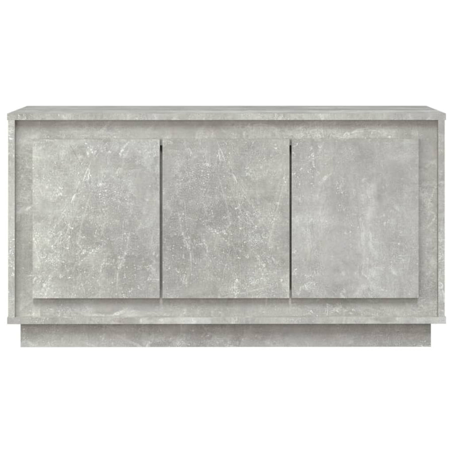 Dressoir 02X35X55 Cm Bewerkt Hout Betongrijs