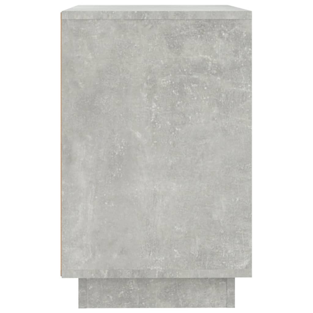Dressoir 02X35X55 Cm Bewerkt Hout Betongrijs