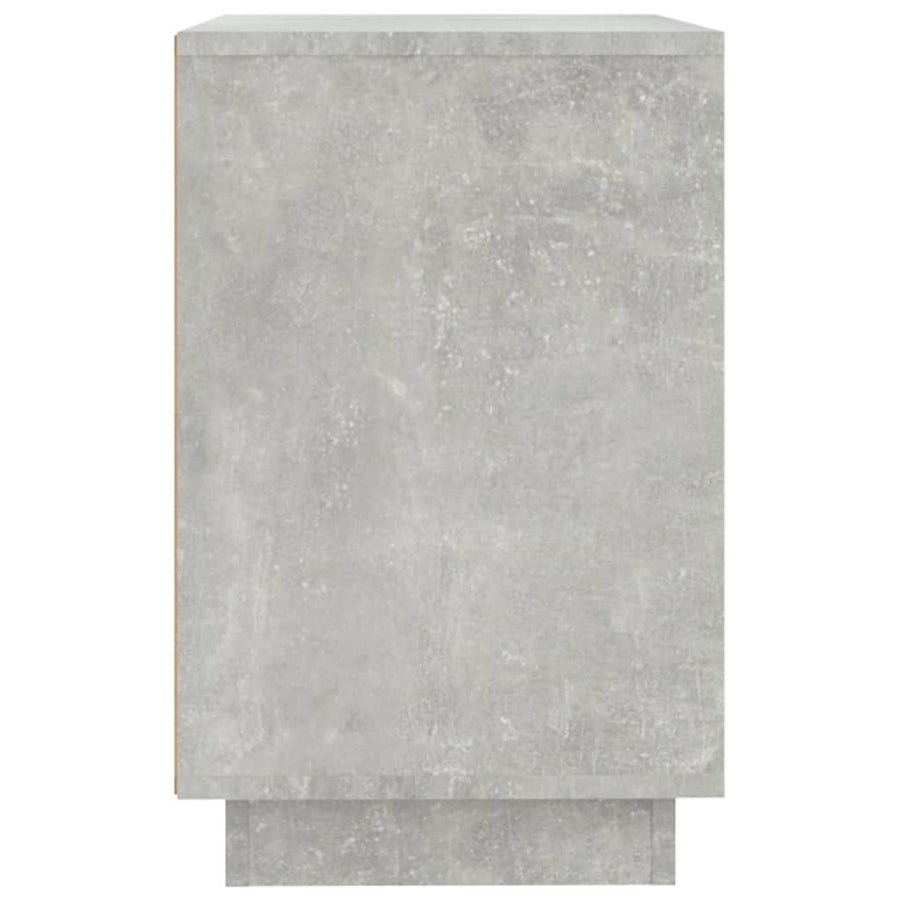 Dressoir 02X35X55 Cm Bewerkt Hout Betongrijs