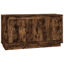Dressoir 102X35X55 Cm Bewerkt Hout Gerookt Eikenkleurig