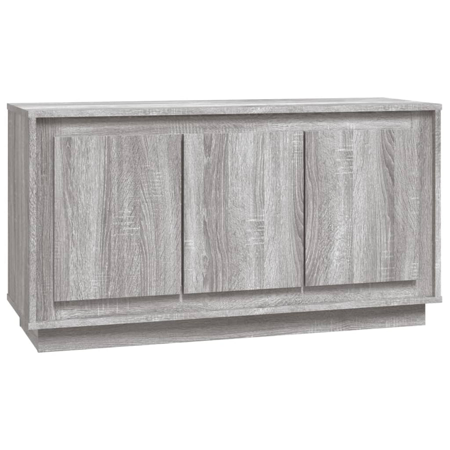 Dressoir 02X35X55 Cm Bewerkt Hout Eikenkleurig Grijs sonoma