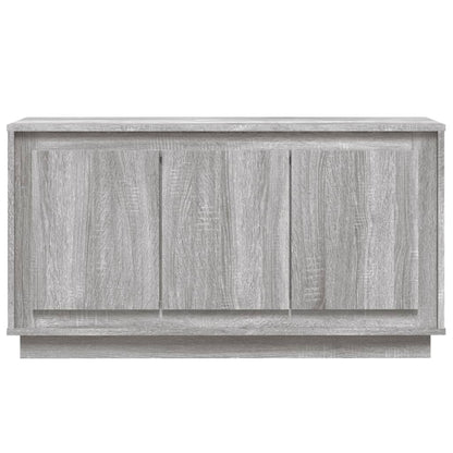 Dressoir 02X35X55 Cm Bewerkt Hout Eikenkleurig Grijs sonoma