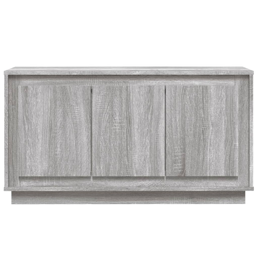 Dressoir 02X35X55 Cm Bewerkt Hout Eikenkleurig Grijs sonoma
