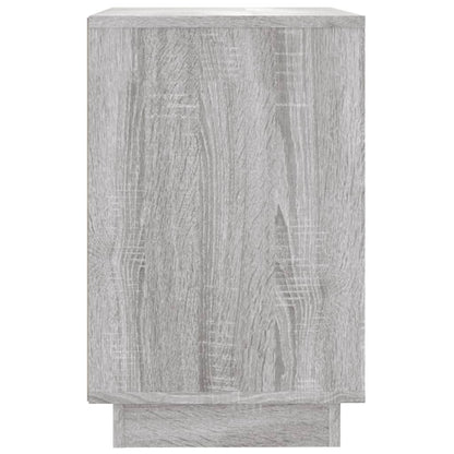 Dressoir 02X35X55 Cm Bewerkt Hout Eikenkleurig Grijs sonoma