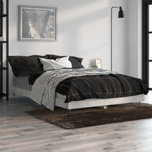 Bedframe Bewerkt Hout Betongrijs 120 x 190 cm