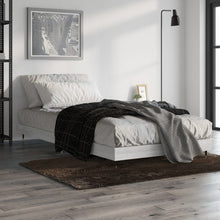 Bedframe Bewerkt Hout Eikenkleurig Grijs Sonoma 90 x 190 cm