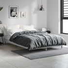 Bed frame engineered wood grey Sonoma oak-coloured 120x190 cm
