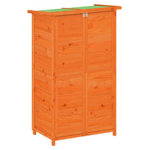 Tuinschuur 83X57X140 Cm Massief Grenenhout Bruin