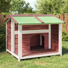 Dog Kennel 96x87x80.5 cm Solid Pine Mocha Colour
