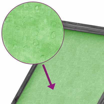 Konijnenhok 170x63x113 cm massief grenenhout grijs Grijs