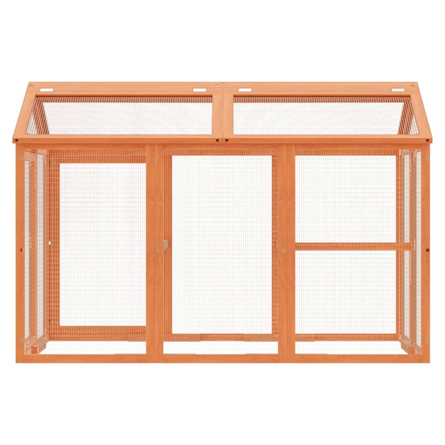 Dierenren 141X94X104 Cm Massief Grenenhout