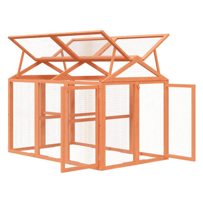 Dierenren 141X94X104 Cm Massief Grenenhout