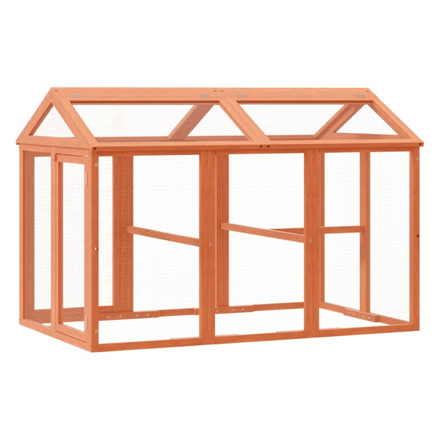 Dierenren 141X94X104 Cm Massief Grenenhout