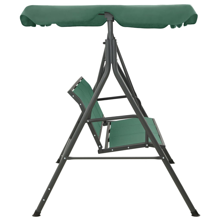 Schommelbank 170 Cm Textileen En Staal Groen