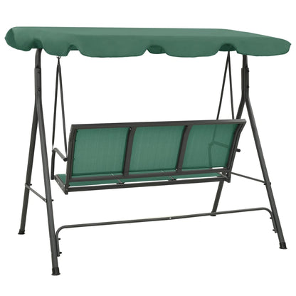 Schommelbank 170 Cm Textileen En Staal Groen