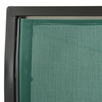 Schommelbank 170 Cm Textileen En Staal Groen