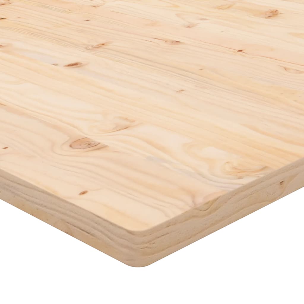 Tafelblad Vierkant 90X90X2,5 Cm Massief Grenenhout