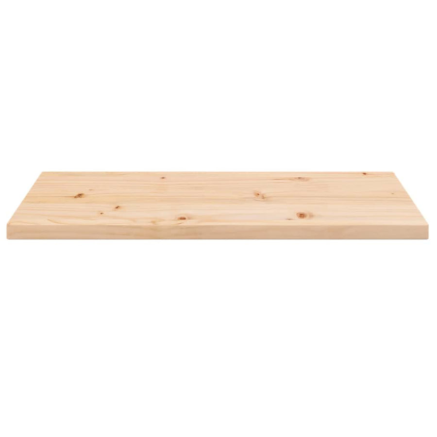Tafelblad Rechthoekig 80X40X2,5 Cm Massief Grenenhout 1 80 x 40 x 2.5 cm Naturel