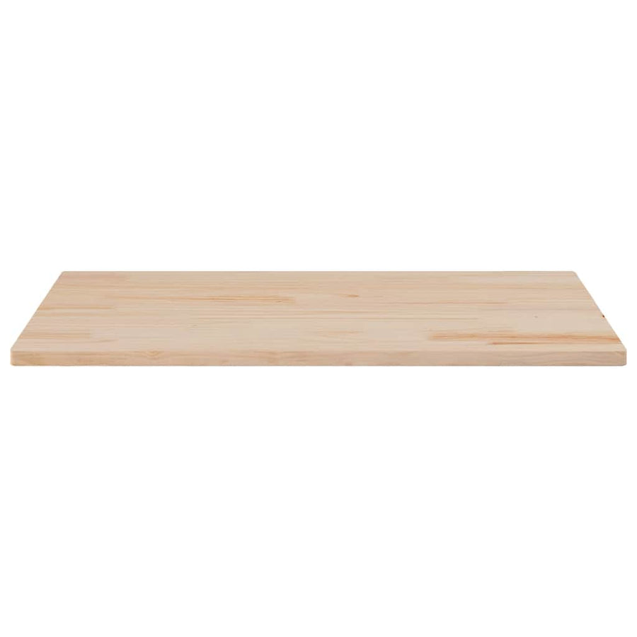 Tafelblad rechthoekig 100x50x2,5 cm massief grenenhout
