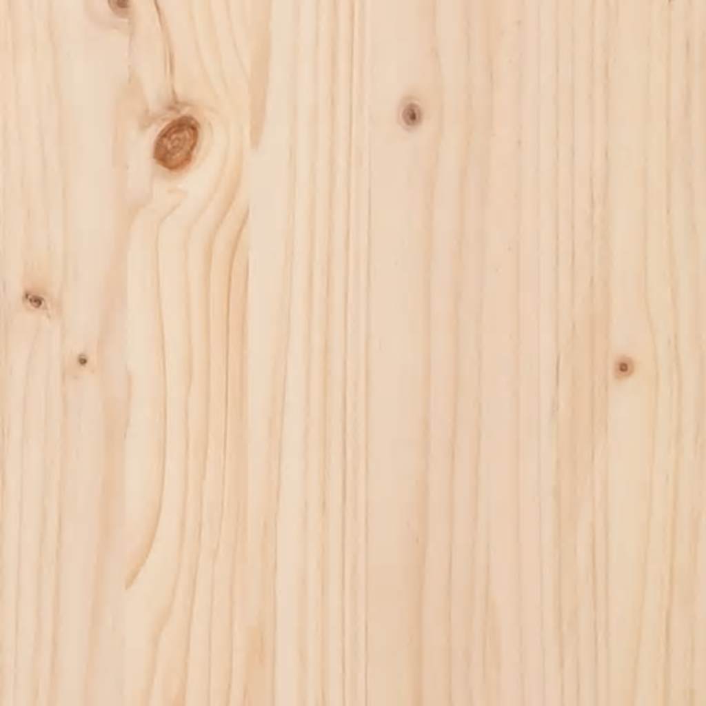 Tafelblad rechthoekig 100x50x2,5 cm massief grenenhout