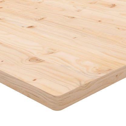 Tafelblad Rechthoekig 0X60X2,5 Cm Massief Grenenhout 110 x 60 x 2.5 cm Naturel
