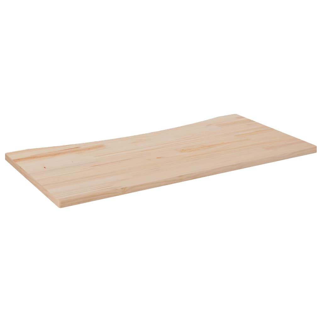 Bureaublad 110x55x2,5 cm massief grenenhout