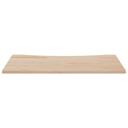 Bureaublad 110x55x2,5 cm massief grenenhout