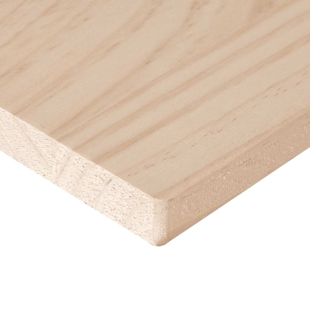 Bureaublad 110x55x2,5 cm massief grenenhout