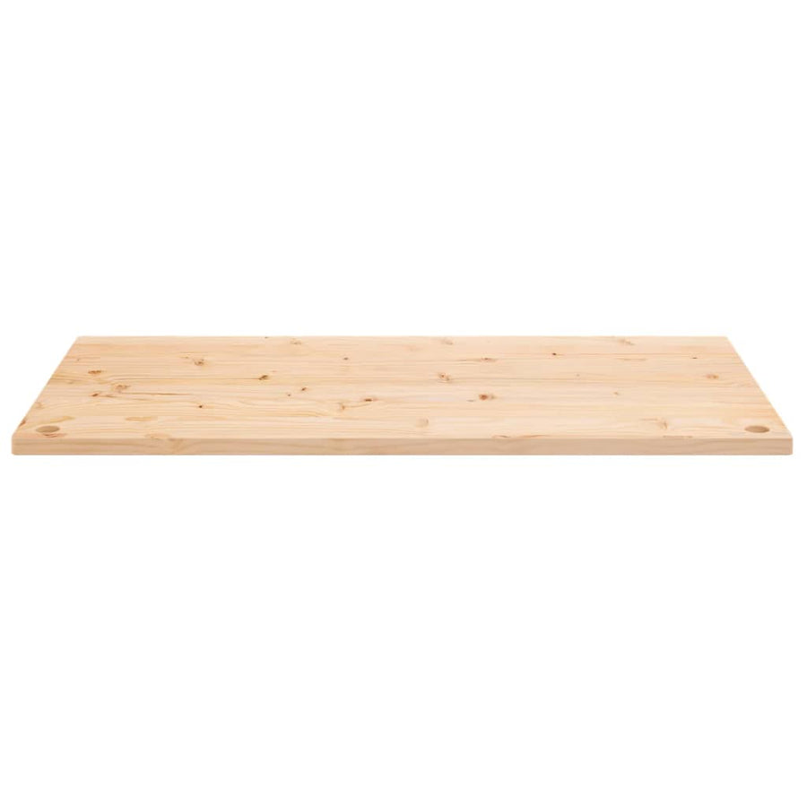 Bureaublad 110X55X2,5 Cm Massief Grenenhout