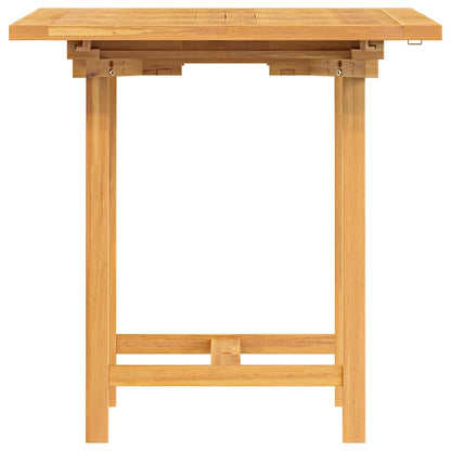 Tuintafel verlengbaar 110-160x80x75 cm massief teakhout