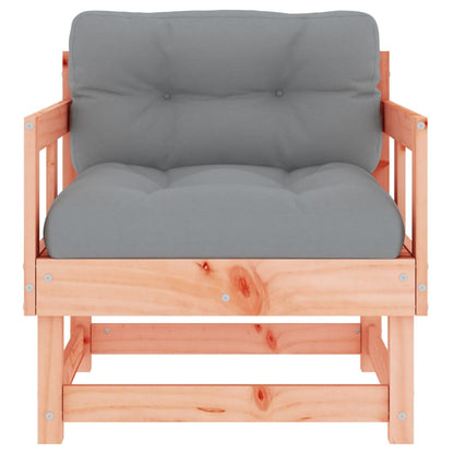 Tuinen 2 St Met Kussens Massief Douglashout Natuurlijk douglashout Stoel