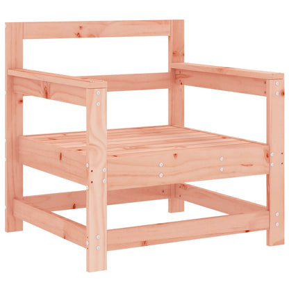 Tuinstoelen 2 St Met Kussens Massief Douglashout Natuurlijk douglashout amchair