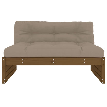 20X80 Cm Massief Grenenhout Honingbruin Honingbruin grenenhout Middenbank