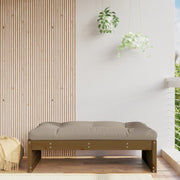 Tuinvoetenbank 120x80x30 cm massief grenenhout honingbruin