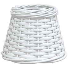 Plafondlampenkap Ø15X12 Cm Wicker Wit