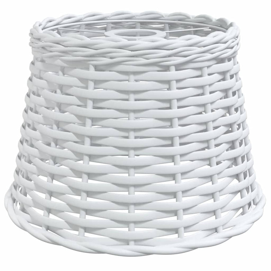 Plafondlampenkap Ø25X17 Cm Wicker Wit