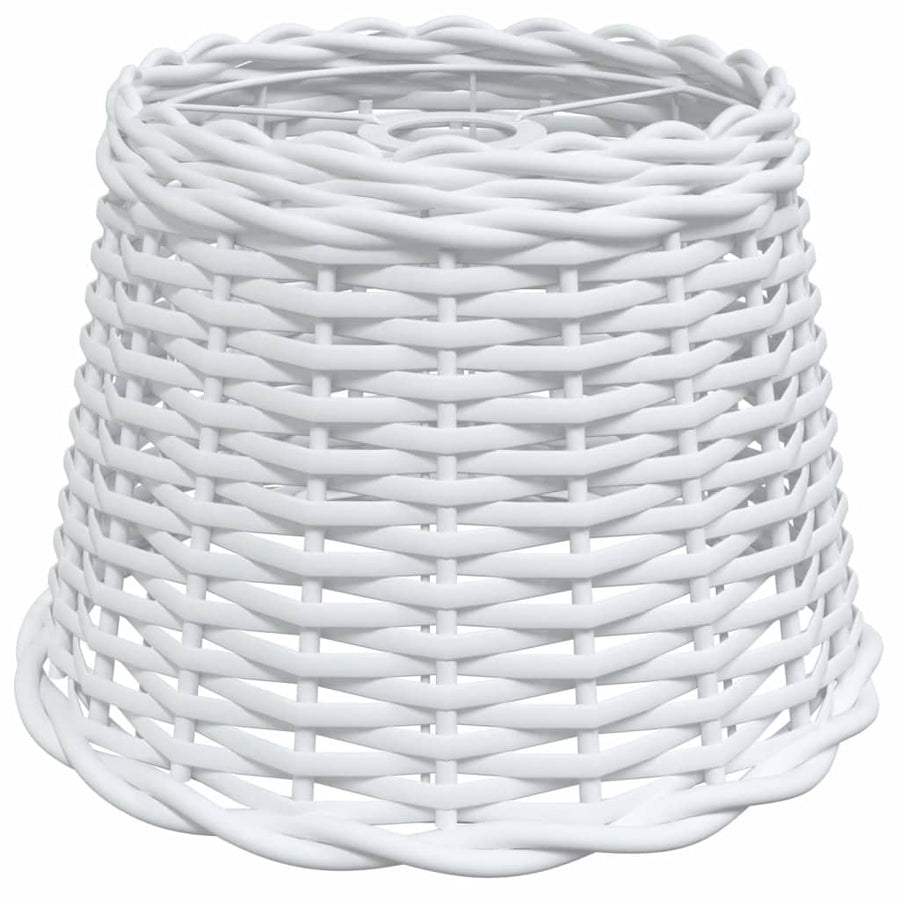 Plafondlampenkap Ø30X20 Cm Wicker Wit
