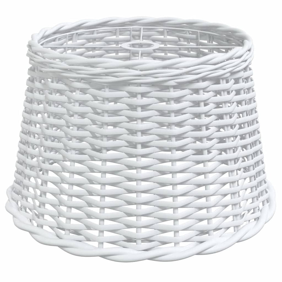 Plafondlampenkap Ø45X28 Cm Wicker Wit