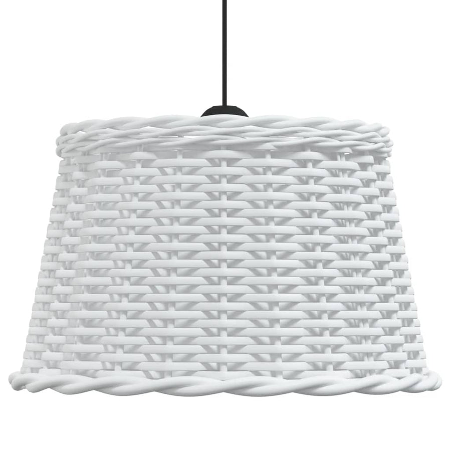 Plafondlampenkap Ø45X28 Cm Wicker Wit